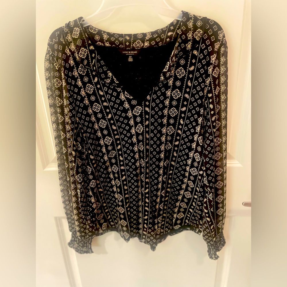 Small lucky brand blouse